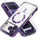 Чохол Shining with MagSafe на iPhone 18 Pro Deep Purple 4603-7 фото 3
