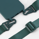 Чохол силіконовий з ремінцем Crossbody для iPhone 14 Pro Max Forest Green 1206-4 фото 4