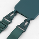 Чохол силіконовий з ремінцем Crossbody для iPhone 14 Pro Max Forest Green 1206-4 фото 3