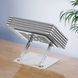 Настільний тримач XO C152 Large Metal Laptop Holder Silver 2928-1 фото 4
