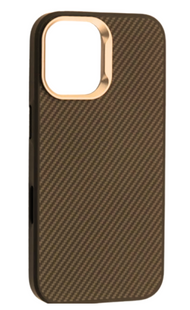 Чохол Kevlar Style MagSafe для iPhone 17 Gold 3824-2 фото