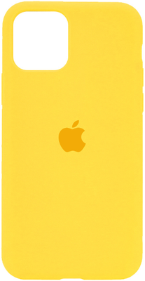 Silicone Case FULL iPhone 11 Pro Max Yellow 119-3 фото