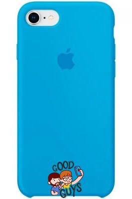 Silicone Case FULL iPhone 7,8,SE 2 Blue 112-15 фото