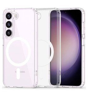Чохол прозорий з MagSafe для Samsung S23 2945-4 фото