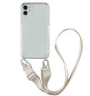 Чохол Armored з ремінцем Crossbody для iPhone 11 White 1477-11 фото