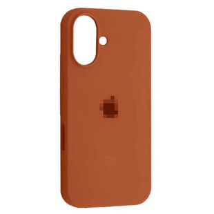 Чохол Silicone case Full iPhone 16 Plus Brown 2481-58 фото