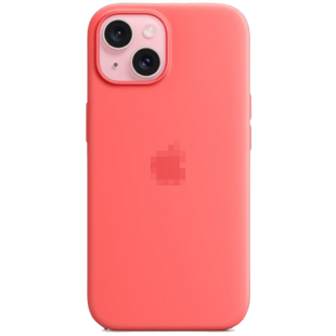 Чохол Silicone Case 1:1 для iPhone 15 Guava 1644-7 фото