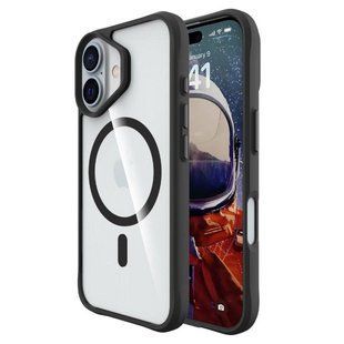 Чохол Crystal Guard with Mag Safe для iPhone 16 Black 2542-0 фото