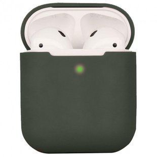 Чохол для AirPods 1/2 Dark olive 263-12 фото