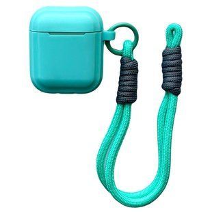 Чохол для AirPods 1/2 Matte Silicone Case Spearmint 2993-5 фото