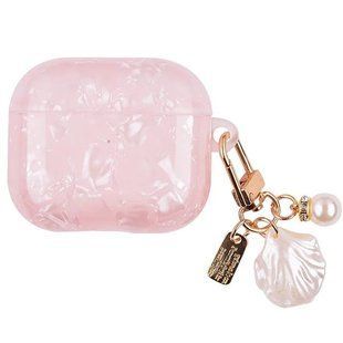 Чохол Jewelry для AirPods 3 з карабіном Pink 2303-2 фото