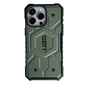 Чохол протиударний UAG Pathfinder з MagSafe для iPhone 16 Pro Max Green 2525-7 фото