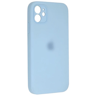 Чохол Silicone case Full + Camera NO LOGO iPhone 11 Pro Max Light Blue 4207-8 фото