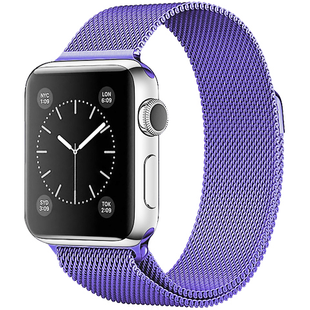 Ремінець Milanese Loop Apple Watch Magnetic 42,44,45,46mm(10,11S),49mm(ultra 1-3S) Glycine 278-15 фото