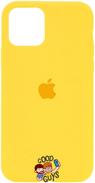 Silicone Case FULL iPhone 11 Pro Max Yellow 119-3 фото