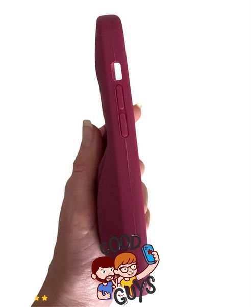 Чохол Lipstick case Rhode з місцем для блиску для iPhone 17 Raspberry 4139-3 фото