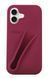 Чохол Lipstick case Rhode з місцем для блиску для iPhone 17 Raspberry 4139-3 фото 1