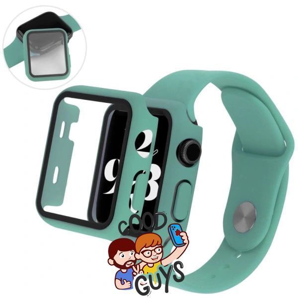 Чохол із ремінцем Sport Band для Apple Watch 41 mm Pine green 1727-11 фото
