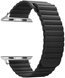 Ремінець Leather Loop Band 42,44,45,46mm(10,11S),49mm(ultra 1-3S) Black 1422-0 фото 1