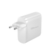 Адаптер WIWU 4in1 Mini GaN Charger Series 120W (3&times;Type-C + USB)White 4122-0 фото 2