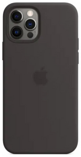 Чохол Silicone Case 1:1 для iPhone 12,12 Pro Black 397-0 фото
