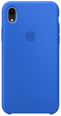 Silicone Case FULL iPhone XR Royal blue 116-2 фото
