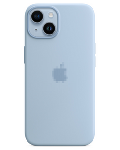 Чохол Silicone Case 1:1 для iPhone 14 Sky 1002-8 фото