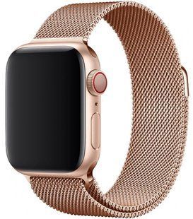Ремінець Milanese Loop Apple Watch Magnetic 38,40,41,42mm 10gen Golden 277-41 фото