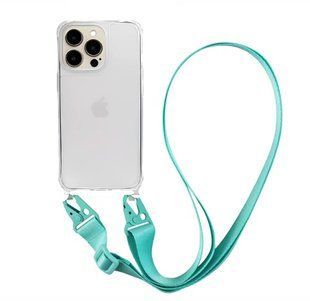 Чохол Armored з ремінцем Crossbody для iPhone 16 Pro Spearmint 2520-12 фото