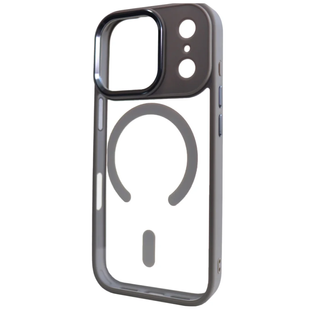 Чохол Crystal Guard with MagSafe для iPhone 17 Pro Titanium Gray 4097-6 фото