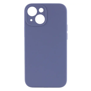 Чохол Silicone case Full + Camera NO LOGO iPhone 13 Lavander Gray 4211-2 фото