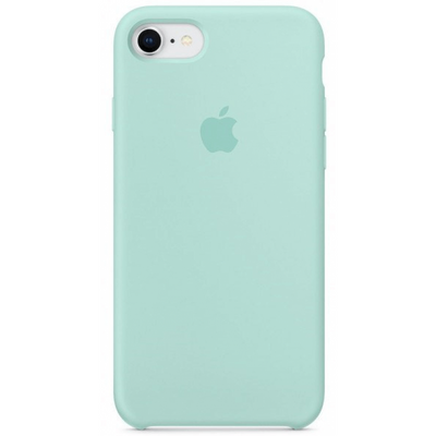 Silicone Case FULL iPhone 7,8,SE 2 Turquoise 112-16 фото