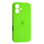 Чохол Silicone case Full + camera iPhone 16 Plus Neon Green 2557-9 фото