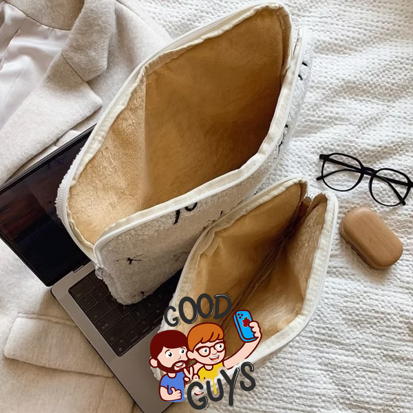 Чохол для ноутбука Plush Bowknot "Life HoHo" 15-16 White 4280-0 фото