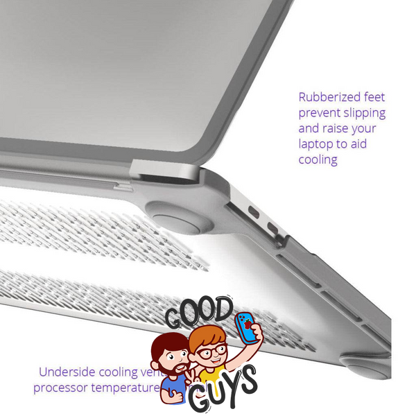 Накладка з силіконовим бампером TPU+PC HardShell Case MacBook 16 Pro (2021-2024) М1/М2/М3/M4/M5 (A2485/A2780/А2991/A3403/A3186/A3428) Gray 4347-1 фото