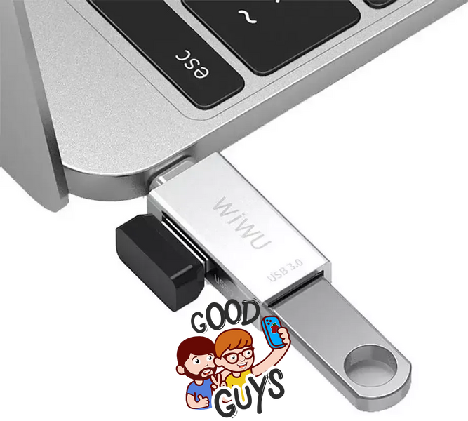 Хаб WiWU USB-C Hub Silver T02 Pro 2225-0 фото