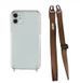Чохол Armored з ремінцем Crossbody для iPhone 12 Brown 1478-19 фото 1