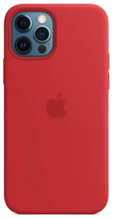 Чохол Silicone Case 1:1 для iPhone 12 Pro Max Red 397-1 фото