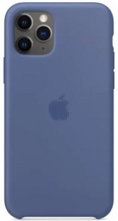 Чохол Silicone Case 1:1 для iPhone 11 Pro Linen Blue 393-13 фото