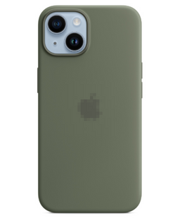 Чохол Silicone Case 1:1 для iPhone 14 Olive 1002-9 фото