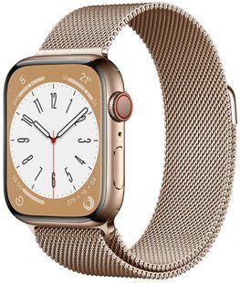 Ремінець Milanese Loop Apple Watch Magnetic 42,44,45,46,49mm Retro Gold 278-40 фото