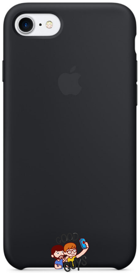 Silicone Case FULL iPhone 7,8,SE 2 Black 112-17 фото