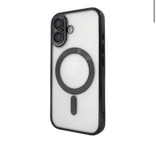 Чохол Shining with MagSafe на iPhone 16 Black 2508-1 фото