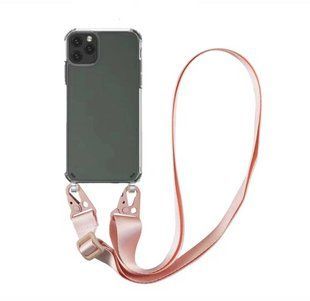 Чохол Armored з ремінцем Crossbody для iPhone 11 Pro Pink Sand 1518-10 фото