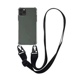 Чохол Armored з ремінцем Crossbody для iPhone 12 Pro Black 1479-1 фото