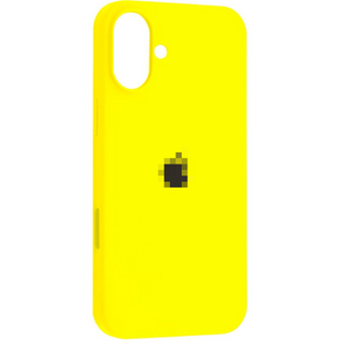Чохол Silicone case Full iPhone 16 Party Yellow 2480-72 фото