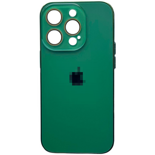 Чохол AG-PC "Glass" Case для iPhone 14 Plus Green 2980-6 фото