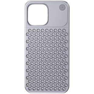 Чохол металевий Aluminium Aroma для iPhone 14 Silver 1827-1 фото