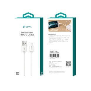 Кабель DEVIA Smart Cable [USB to Type-C] 1m 555 фото