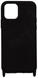 Чохол силіконовий з ремінцем Crossbody для iPhone XR Black 1219-0 фото 2